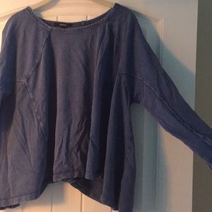 cute blue crew neck sweater